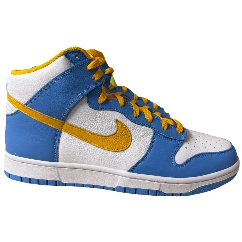 Nike By You Dunk High University Blue Gold Coast | DV2273-900 Men's Size 12
